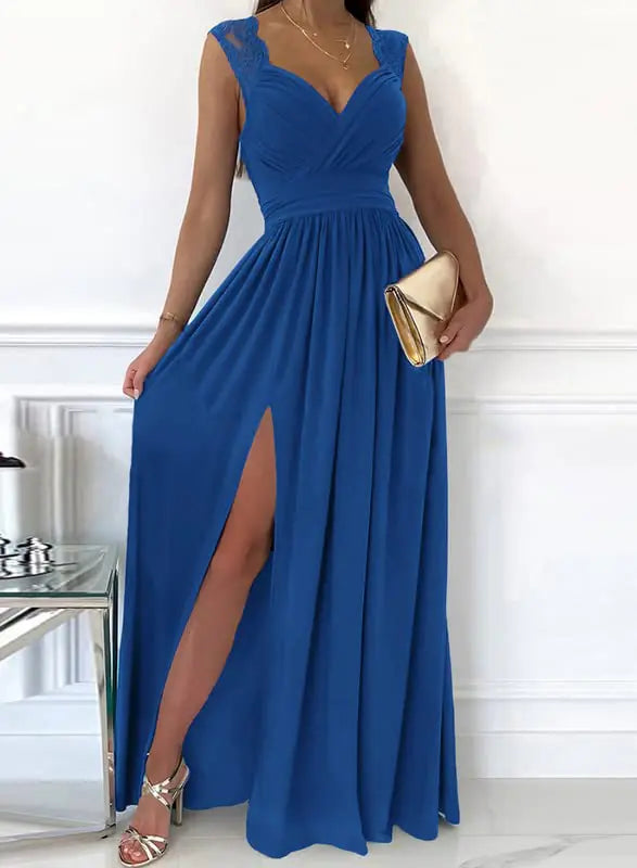 Formal Dresses Wrap V-Neck